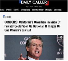 County Sued for Tracking Churchgoers