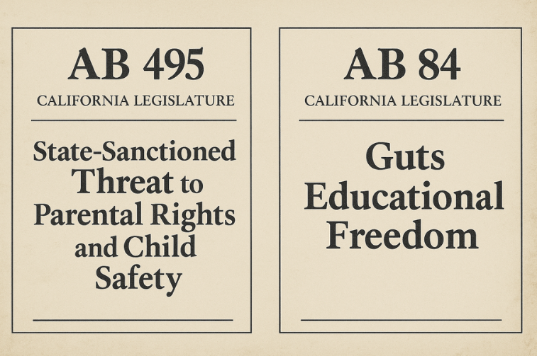 Two Dangerous Bills, One Clear Mission: Protect Our Families