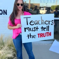Jessica Tapia at Garden Grove Unified School District Board Meeting